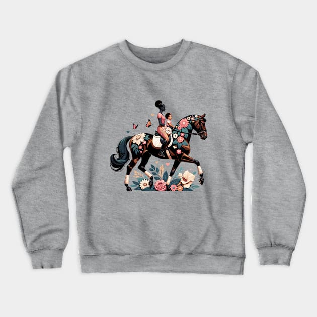 Mom Crewneck Sweatshirt by BeDazzleMe